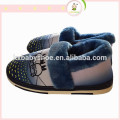 2015 high quality latest design winter man plush indoor slippers